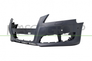 PARAGOLPES DELANTERO-IMPRIMADO-CON AGUJEROS SENSOR.APARCAMIENTO+SOPORTES-CON AGUJEROS LAVAFAROS-CON ASISTENTE DE APARCAMIENTO-CON TAPAGANCHO