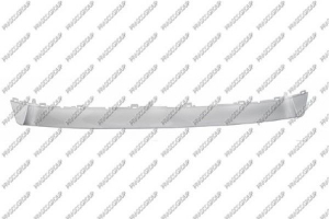 MOLDURA INFERIOR CENTRAL PARAGOLPES DELANTERO-PINTADA PLATA MOD. S-LINE (4 PUERTAS - CABRIO)