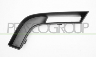 MOLDURA DERECHA PARAGOLPES DELANTERO-NEGRA MOD. S-LINE - 4 PUERTAS / CABRIO