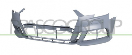 PARAGOLPES DELANTERO-IMPRIMADO-CON TAPAGANCHO-CON AGUJEROS SENSORES APARCAMIENTO+SOPORTES-CON TAPA LAVAFARO/ACTIVO MOD. S-LINE
