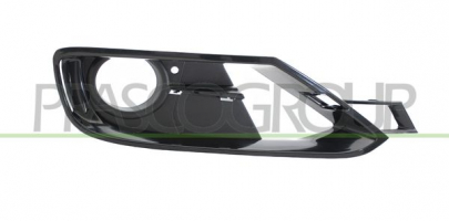 REJILLA DERECHA PARAGOLPES-NEGRO BRILLANTE-CON AGUJERO ANTINIEBLA MOD. SPORT