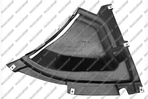 PLASTICO PASE RUEDA DELANTERO IZQUIERDO-PARTE DELANTERA