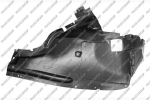 PLASTICO PASE RUEDA DELANTERO IZQUIERDO-PARTE DELANTERA