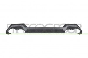 MOLDURA PARAGOLPES DELANTERO-INFERIOR-CENTRAL-PLATA MOD. RIPCURL