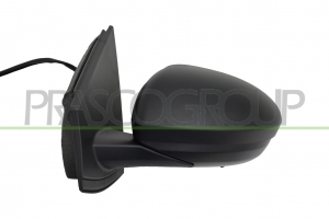 RETROVISOR IZQUIERDO-ELECTRICO-NEGRO-TERMICO-CONVEXO-5 PINES