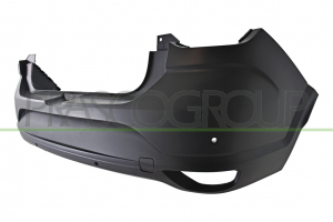 PARAGOLPES TRASERO-IMPRIMADO-CON AGUJEROS SENSORES APARCAMIENTO+SOPORTES