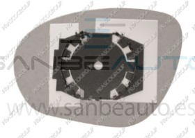 CRISTAL+SOPORTE DCHO CONVEXO CROMADA JUKE
