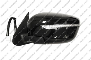 RETROVISOR IZQUIERDO-ELECTRICO-NEGRO-TERMICO-CON PILOTO-ABATIBLE ELECTRICAMENTE-CONVEXO/CROMADO