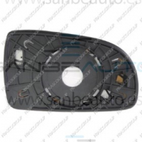 CRISTAL + SOPORTE IZQ CONVEXO CALEFACTADO CROMADO  AVEO 07>