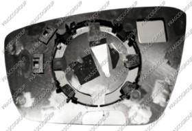 CRISTAL+SOPORTE DERECHO-CONVEXO-CROMADO