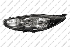 FORD FIESTA 13-*FARO IZQ CON REGULACION ELECTRICA (CON MOTOR) H7/H15(INTERIOR NEGRO)