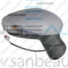 RETROVISOR DCH PARA PINTAR CON PILOTO ASFERICO CROMADO FIESTA 13>