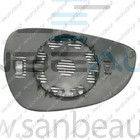 CRISTAL + SOPORTE IZQ ASFERICO CROMADO CALEFACTADO FIESTA 13>