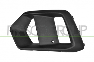 REJILLA IZQUIERDA PARAGOLPES DELANTERO-NEGRA (MODELO RS)