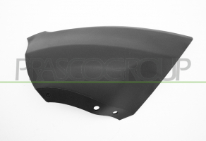 MOLDURA DERECHA PARAGOLPES DELANTERO-NERA GRANULADA