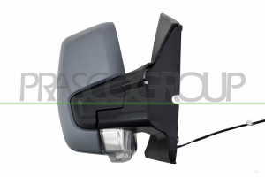 RETROVISOR DERECHO-MANUAL-IMPRIMADO-CON PILOTO-CONVEXO-2 PINES