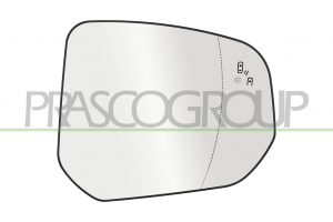 CRISTAL+SOPORTE DERECHO TERMICO CON SENSOR ANGULO MUERTO ASFERICO
