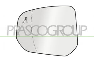 CRISTAL+SOPORTE IZQUIERDO TERMICO CON SENSOR ANGULO MUERTO ASFERICO