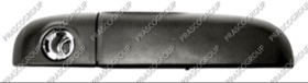 MANETA EXTERIOR DELANTERA DCH NEGRA/GRANULADA-CON AGUJERO PARA LLAVE