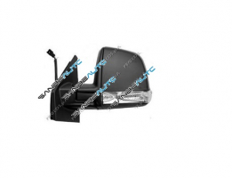 ESPEJO IZD ELECTRICO TERMICO NEGRO-CON PILOTO.DOBLO 6PINS.-09> COMBI/PAN