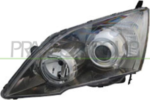 OPTICA IZQUIERDA HB3+H1 ELECTRICA -CON MOTOR-CROMADA NEGRA
