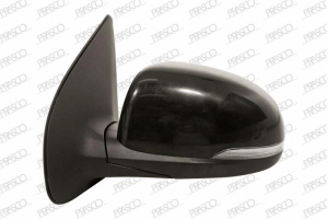 ESPEJO IZQUIERDO ELECTRICO NEGRO CON PILOTO ABATIBLE ELECTRICAMENTE CONVEXO/CROMADO