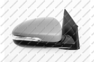 RETROVISOR DERECHO ELECTRICO-IMPRIMADO-CON PILOTO-CONVEXO/CROMADO