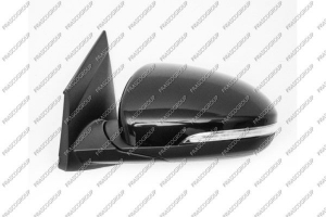 RETROVISOR IZQ ELECTRICO NEGRO TERMICO-CON PILOTO ABATIBLE ELECTRICAMENTE-CONVEXO/CROMADO