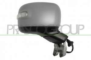 RETROVISOR DCHO ELECTRICO TERMICO-IMPRIMADO CON SENSOR-CON PILOTO-CONVEXO/CROMADO