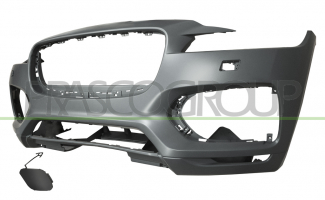 PARAGOLPES DELANTERO-IMPRIMADO-CON AGUJEROS SENSORES APARCAMIENTO+SOPORTES-CON AGUJEROS LAVAFAROS MOD. R-SPORT/S