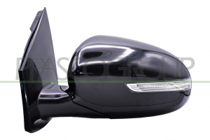 RETROVISOR IZQUIERDO-ELECTRICO-NEGRO-CON PILOTO-ABATIBLE ELECTRICAMENTE-CONVEXO/CROMADO