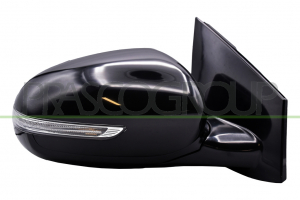 RETROVISOR DERECHO ELECTRICO-NEGRO-TERMICO-CON PILOTO-ABATIBLE ELECTRICAMENTE-CONVEXO/CROMADO