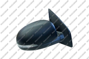 RETROVISOR DCHO.ELECTRICO NEGRO TERMICO-CON PILOTO ABATIBLE ELECTRICAMENTE-CONVEXO/CROMADO
