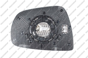 CRISTAL+SOPORTE IZQUIERDO-CONVEXO-CALEFACTADO-CROMADO