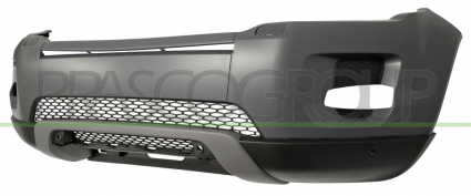 PARAGOLPES DELANTERO PARA PINTAR CON AGUJEROS PARA LAVAFAROS Y PARA SENSOR MOD.PURE