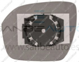 CRISTAL + SOPORTE DCH CONVEXO TERMICO CROMADO EVOQUE 11>