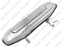 MANETA EXTERIOR TRASERA DERECHA NEGRA/LISA