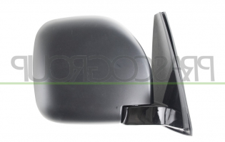 RETROVISOR DERECHO-MANUAL-NEGRO-CONVEXO/CROMADO