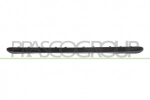 SPOILER PARAGOLPES TRASERO NEGRO GRANULADO CON ESCAPE IZQUIERDO