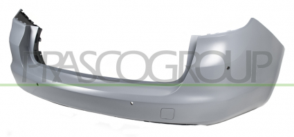 PARAGOLPES TRASERO IMPRIMADO-CON TAPAGANCHO-CON AGUJEROS SENSORES APARC+SOPORTES (MODELO FAMILIAR)