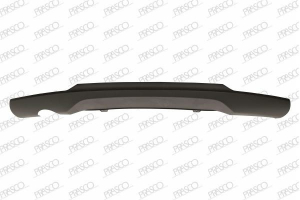 SPOILER PARAGOLPES TRASERO NEGRO GRANULADO CON ESCAPE IZQUIERDO MODELO  5 PUERTAS