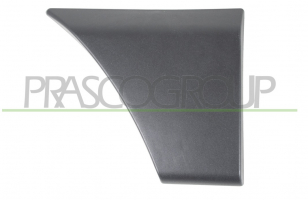 MOLDURA PUERTA LATERAL TRASERA DERECHA-CON CLIPS-NEGRO/GRANULADO MOD. PASO CORTO/LUNGO