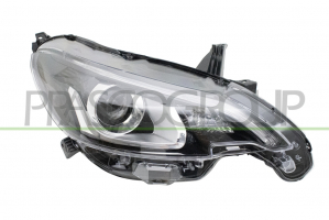 OPTICA DERECHA HIR2 PY21W ELECTRICA SIN MOTOR NEGRA LED