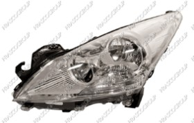 FARO IZQ H7+H7 CON REGULACION ELECTRICA - CON MOTOR -CON LUZ DIURNA 5008 09>