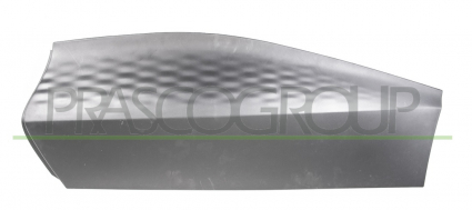 MOLDURA PUERTA TRASERA IZQUIERDA NEGRO/GRANULADO