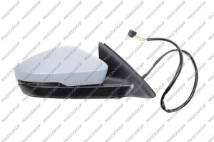 RETROVISOR DCH ELECTRICO TERMICO IMPRIMADO ABATIBLE ELECTRICAMENTE - CON SENSOR - PILOTO-CON MEMORIAS - CON LUZ CORTESIA-CONVEXO/CROMADO