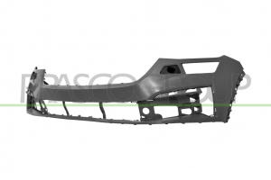 PARAGOLPES DELANTERO GRIS LISO PARA IMPRIMAR CON AGUJEROS LAVAFAROS