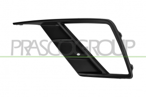 REJILLA IZQUIERDA PARAGOLPES DELANTERO NEGRA ABIERTA (MODELO FR)