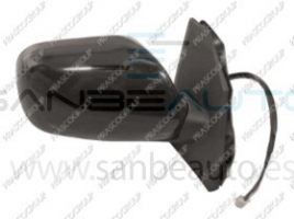 ESPEJO DERECHO ELECTRICO-NEGRO-CONVEXO/CROMADO