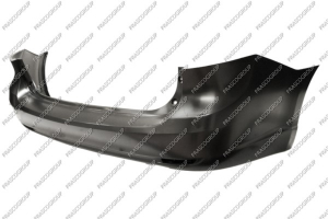 PARAGOLPES TRASERO NEGRO-LISO A IMPRIMAR MOD. FAMILIAR